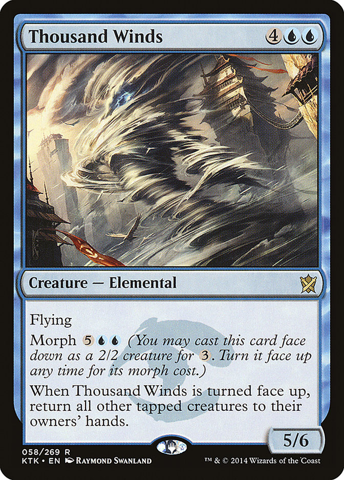 Thousand Winds [Khans of Tarkir] | Total Play