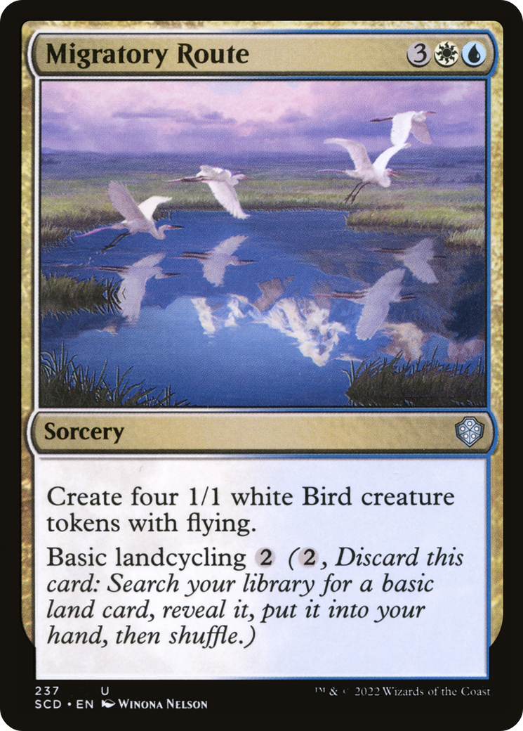 Migratory Route [Starter Commander Decks] | Total Play