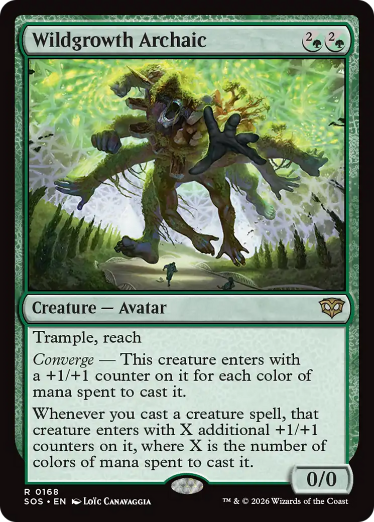 Wildgrowth Archaic [Secrets of Strixhaven] | Total Play