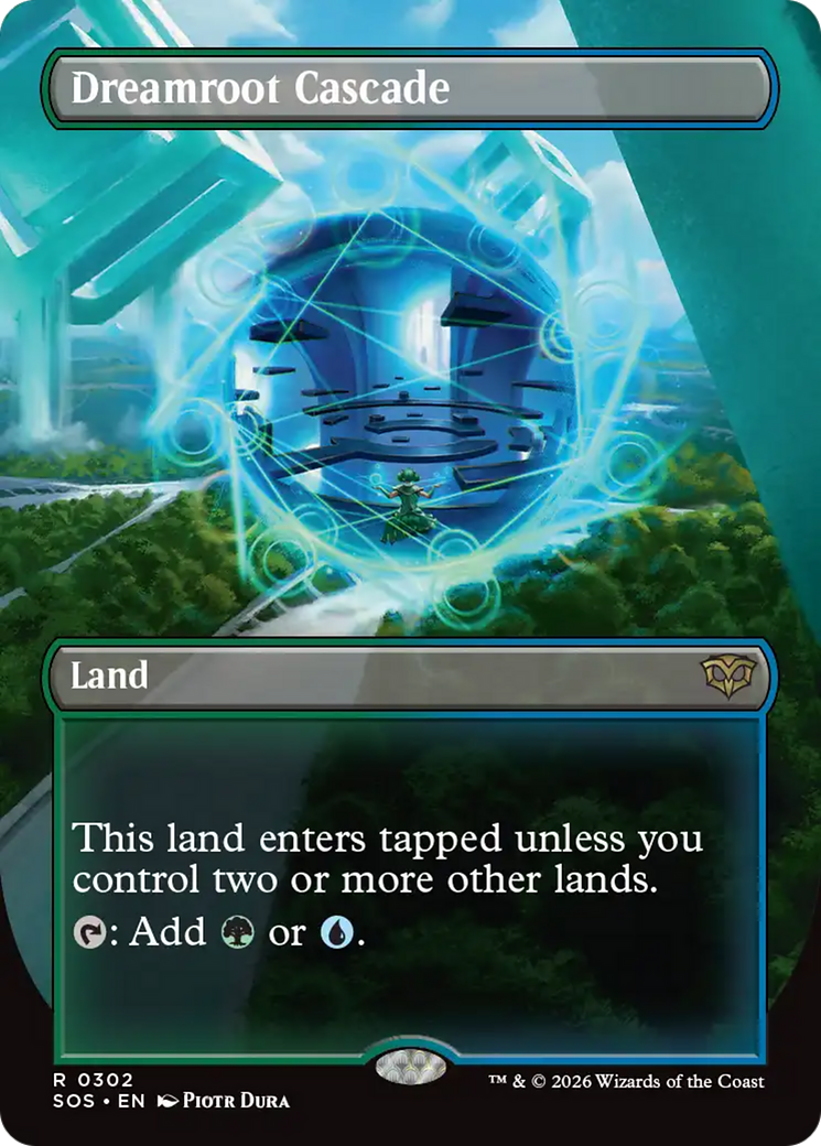 Dreamroot Cascade (Borderless) [Secrets of Strixhaven] | Total Play