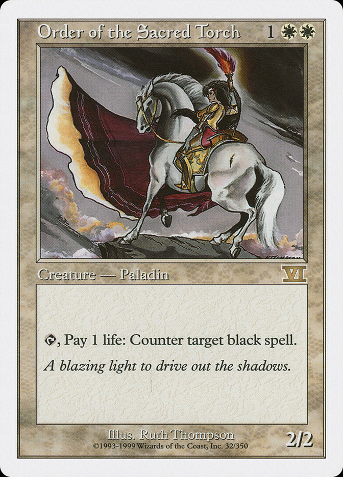 Order of the Sacred Torch [Classic Sixth Edition] | Total Play