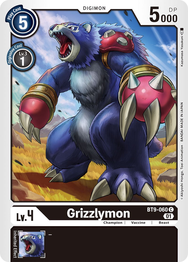 Grizzlymon [BT9-060] [X Record] | Total Play