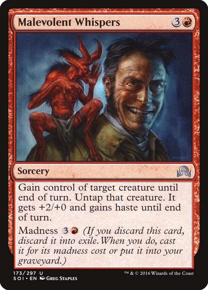 Malevolent Whispers [Shadows over Innistrad] | Total Play