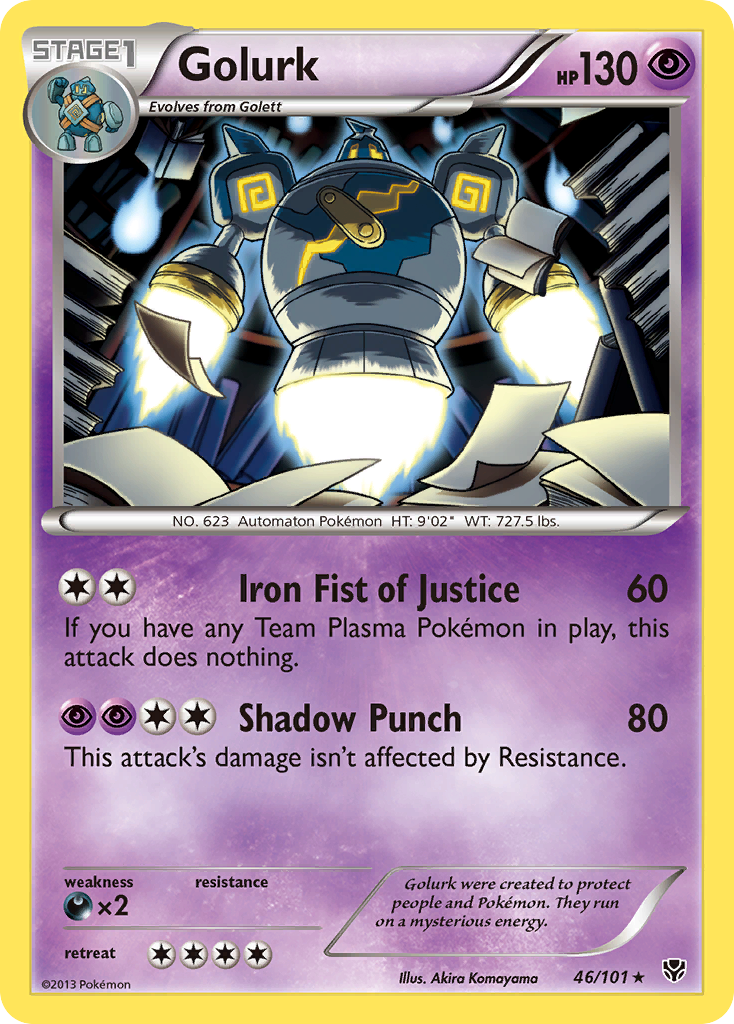 Golurk (46/101) [Black & White: Plasma Blast] | Total Play
