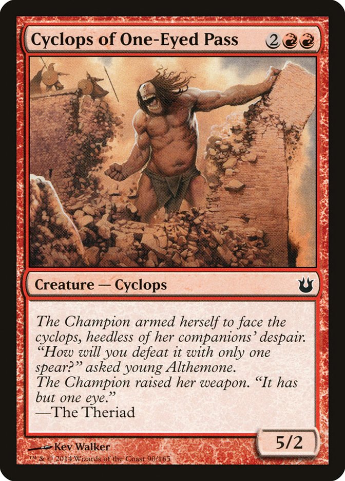 Cyclops of One-Eyed Pass [Born of the Gods] | Total Play
