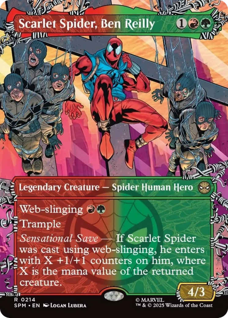 Scarlet Spider, Ben Reilly (Borderless) [Marvel's Spider-Man] | Total Play