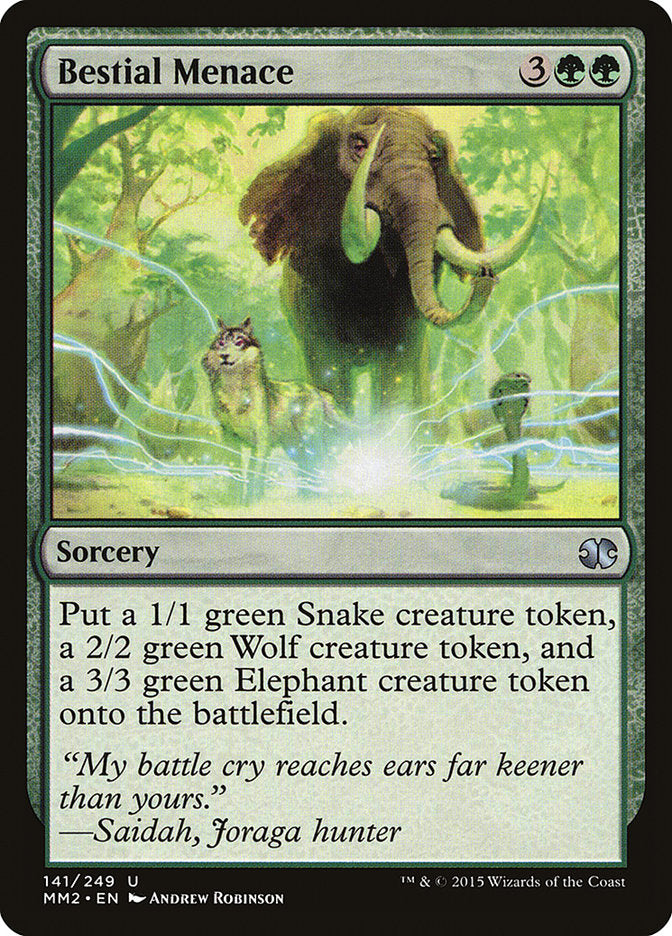 Bestial Menace [Modern Masters 2015] | Total Play