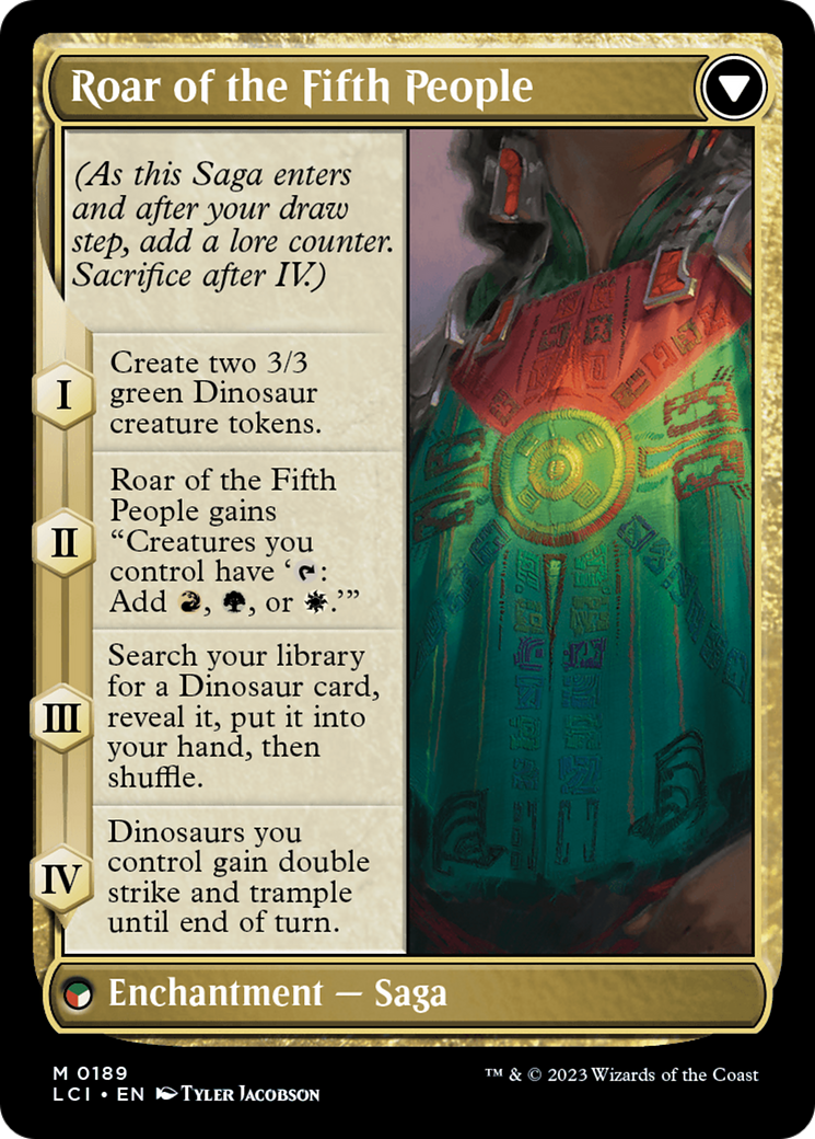 Huatli, Poet of Unity // Roar of the Fifth People [The Lost Caverns of Ixalan Prerelease Cards] | Total Play