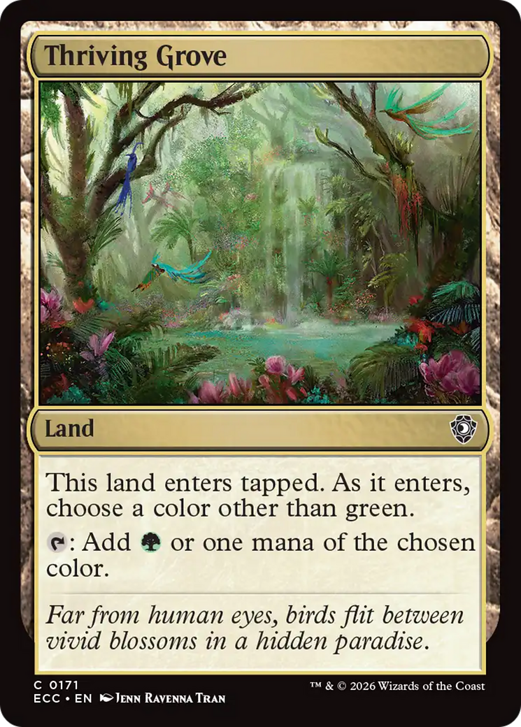 Thriving Grove [Lorwyn Eclipsed Commander] | Total Play