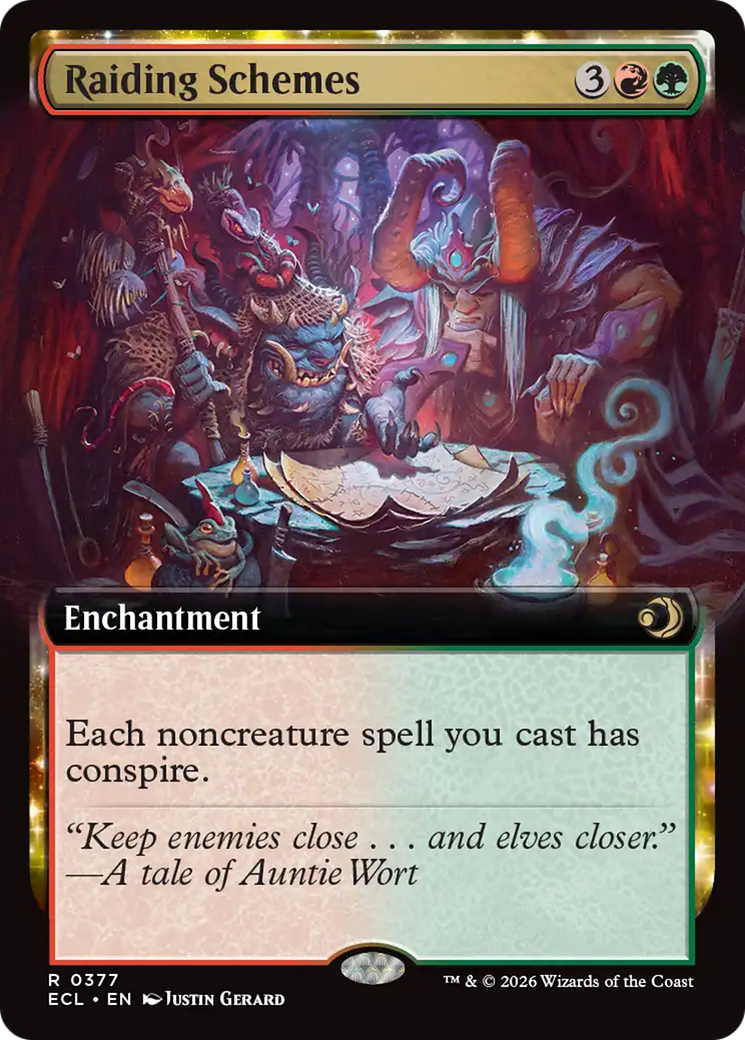 Raiding Schemes (Extended Art) [Lorwyn Eclipsed] | Total Play