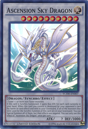 Ascension Sky Dragon [YCSW-EN007] Super Rare | Total Play