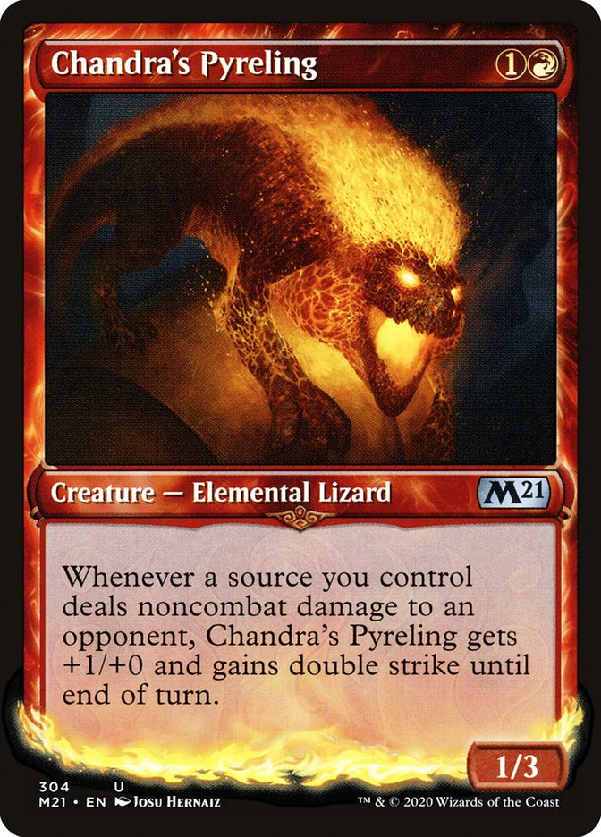 Chandra's Pyreling (Showcase) [Core Set 2021] | Total Play