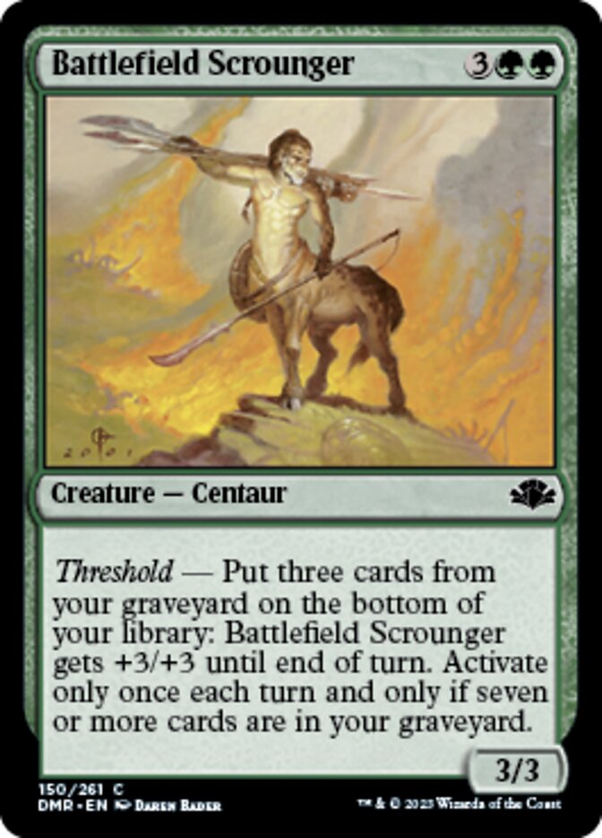 Battlefield Scrounger [Dominaria Remastered] | Total Play