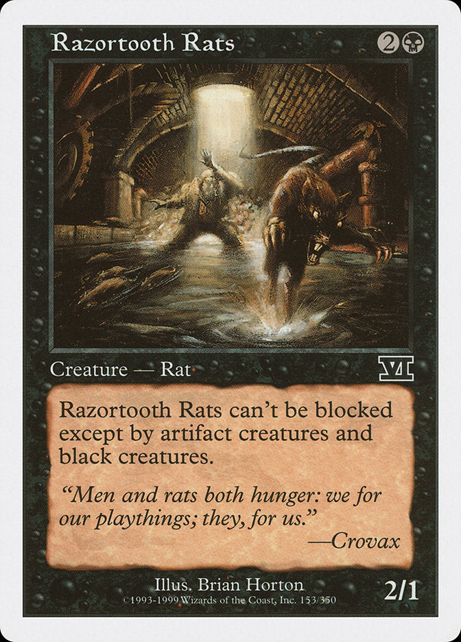 Razortooth Rats [Classic Sixth Edition] | Total Play