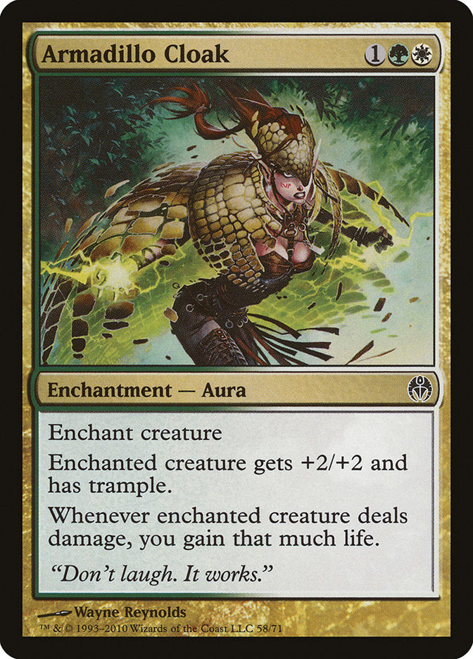 Armadillo Cloak [Duel Decks: Phyrexia vs. the Coalition] | Total Play