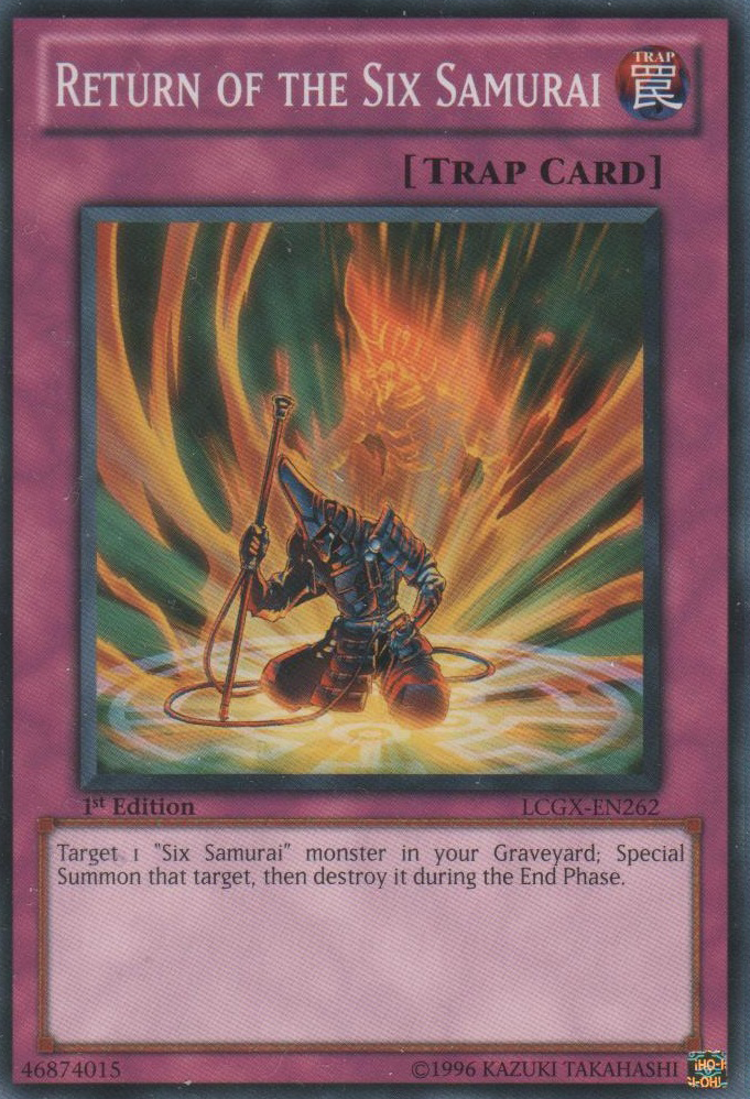 Return of the Six Samurai [LCGX-EN262] Common | Total Play