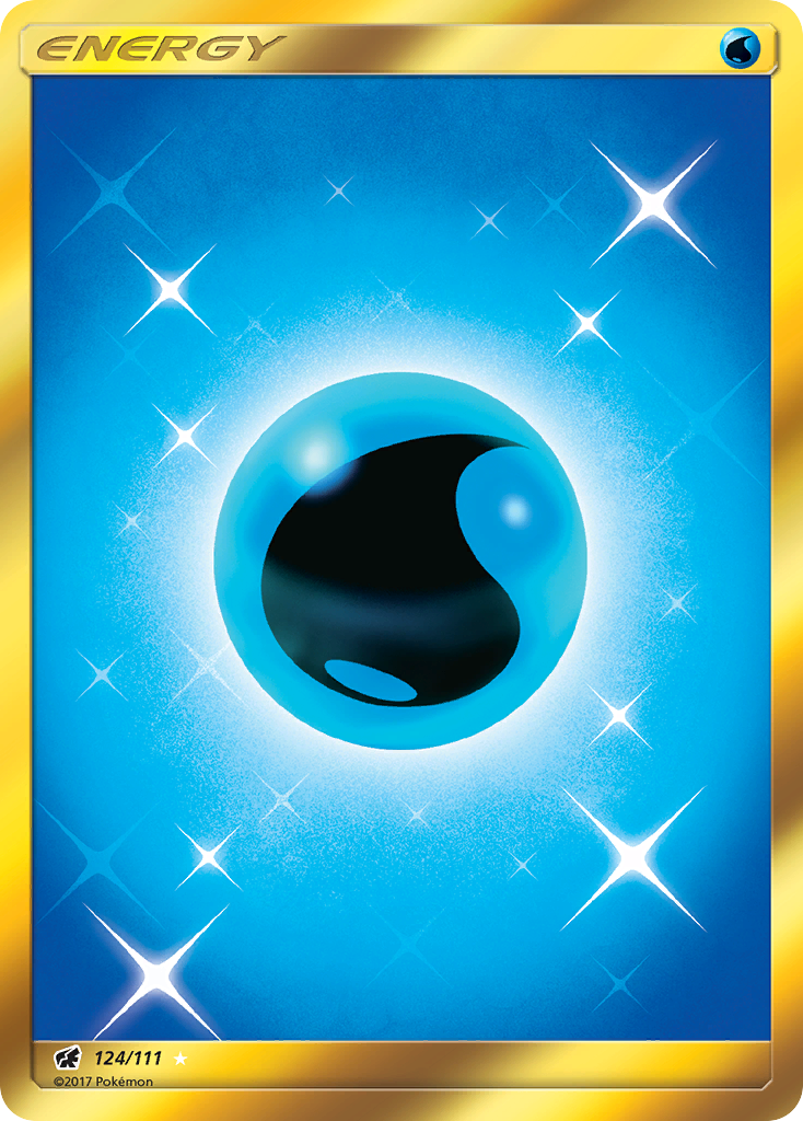 Water Energy (124/111) [Sun & Moon: Crimson Invasion] | Total Play