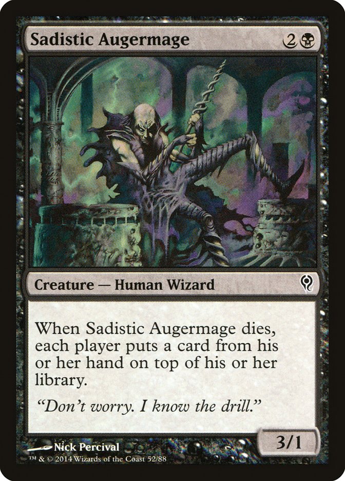 Sadistic Augermage [Duel Decks: Jace vs. Vraska] | Total Play