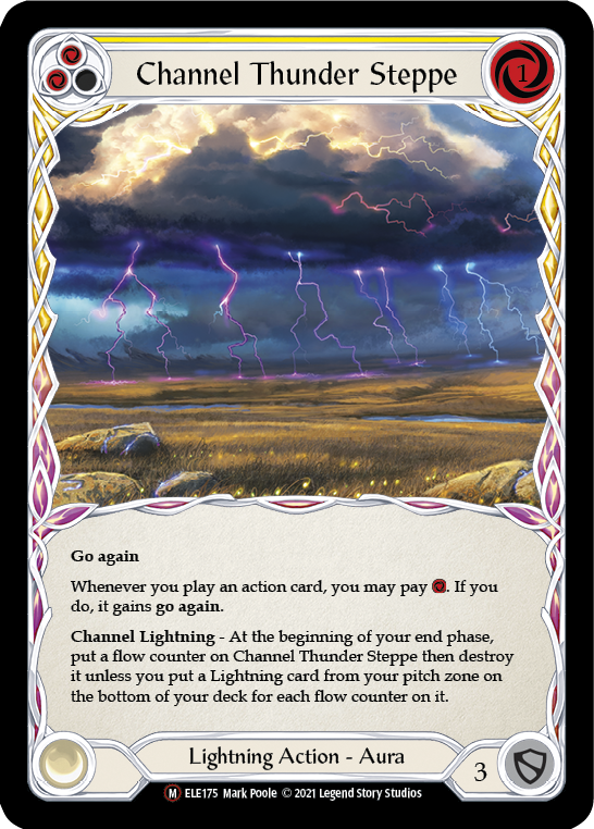 Channel Thunder Steppe [U-ELE175] (Tales of Aria Unlimited)  Unlimited Normal | Total Play
