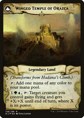 Hadana's Climb // Winged Temple of Orazca [Rivals of Ixalan Prerelease Promos] | Total Play