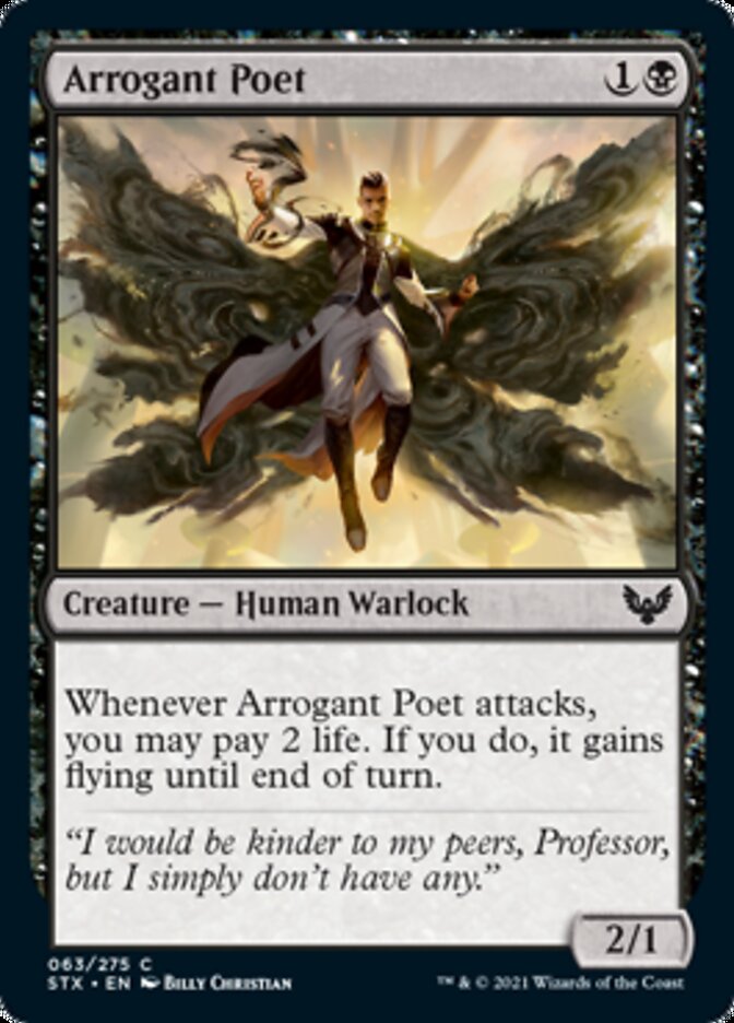 Arrogant Poet [Strixhaven: School of Mages] | Total Play