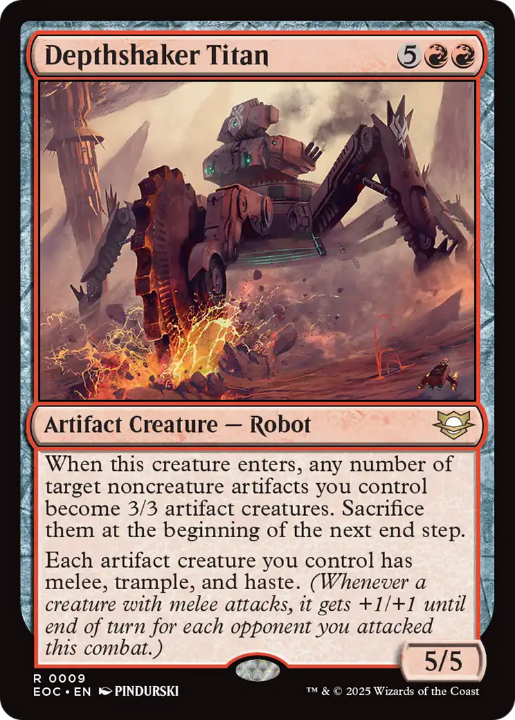 Depthshaker Titan [Edge of Eternities Commander] | Total Play