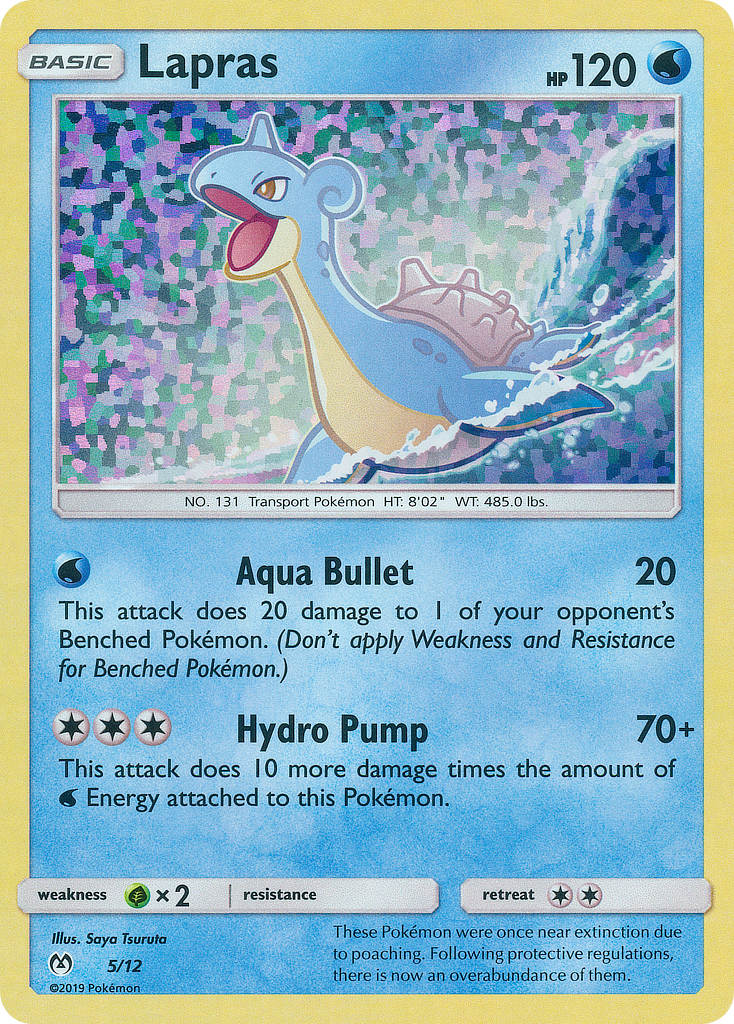 Lapras (5/12) [McDonald's Promos: 2019 Collection] | Total Play