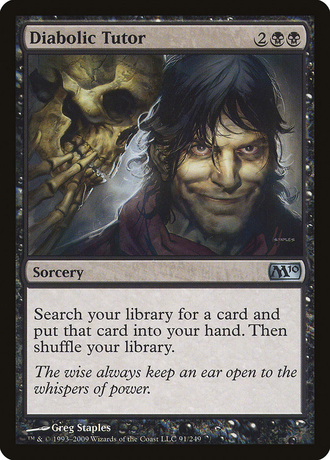 Diabolic Tutor [Magic 2010] | Total Play