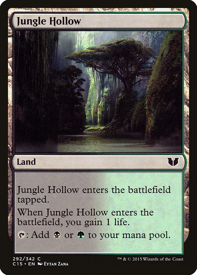 Jungle Hollow [Commander 2015] | Total Play