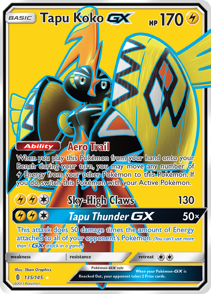 Tapu Koko GX (135/145) [Sun & Moon: Guardians Rising] | Total Play