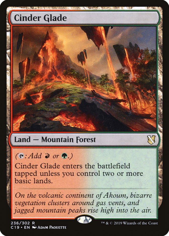 Cinder Glade [Commander 2019] | Total Play