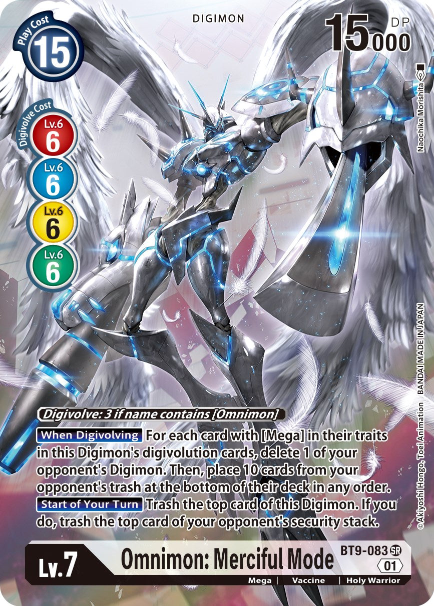 Omnimon: Merciful Mode [BT9-083] (Alternate Art) [X Record] | Total Play