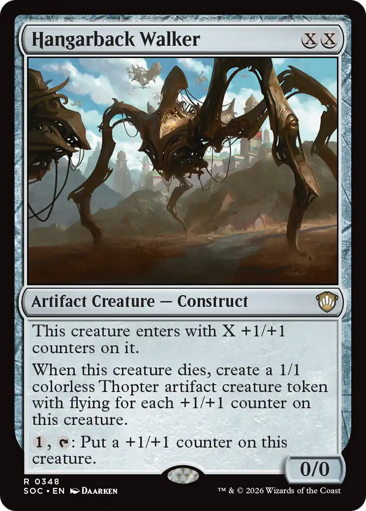 Hangarback Walker [Secrets of Strixhaven Commander] | Total Play