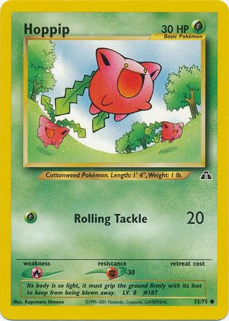 Hoppip (55/75) [Neo Discovery Unlimited] | Total Play