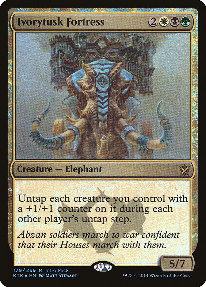 Ivorytusk Fortress (Intro Pack) [Khans of Tarkir Promos] | Total Play