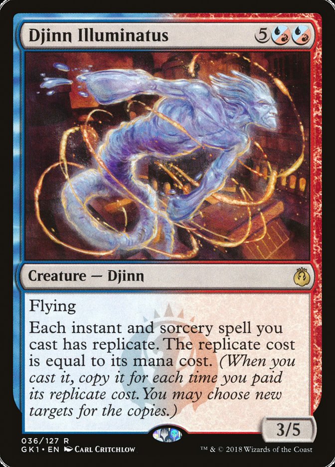 Djinn Illuminatus [Guilds of Ravnica Guild Kit] | Total Play