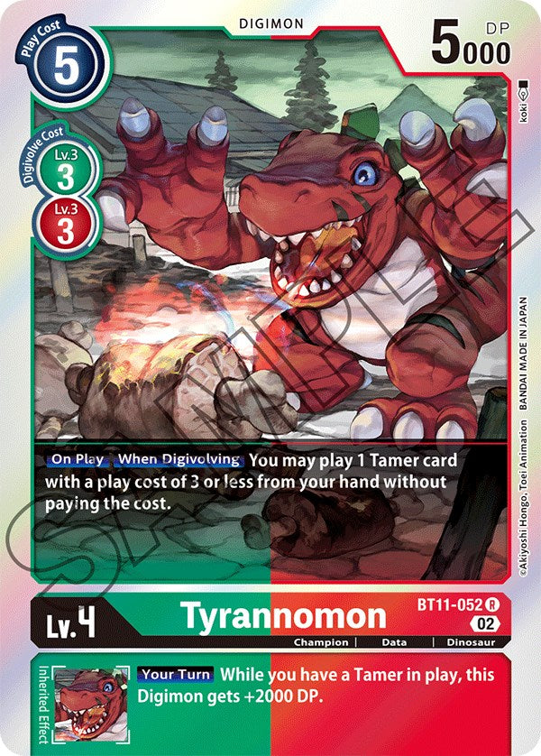 Tyrannomon [BT11-052] [Dimensional Phase] | Total Play