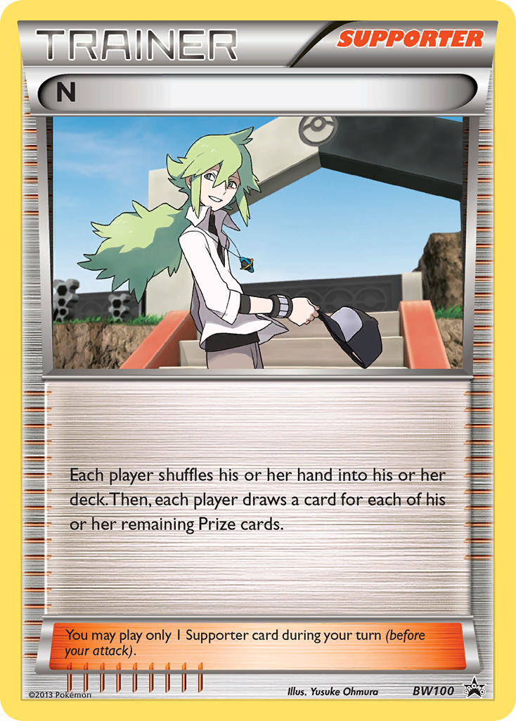 N (BW100) [Black & White: Black Star Promos] | Total Play