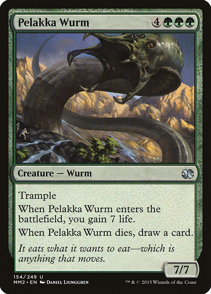 Pelakka Wurm [Modern Masters 2015] | Total Play