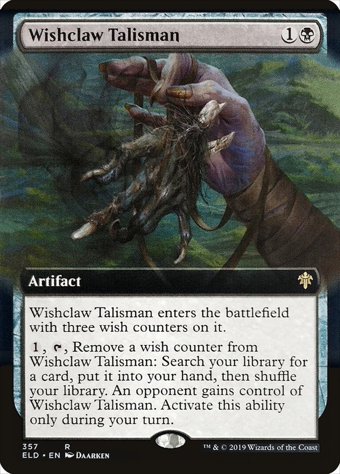 Wishclaw Talisman (Extended Art) [Throne of Eldraine] | Total Play