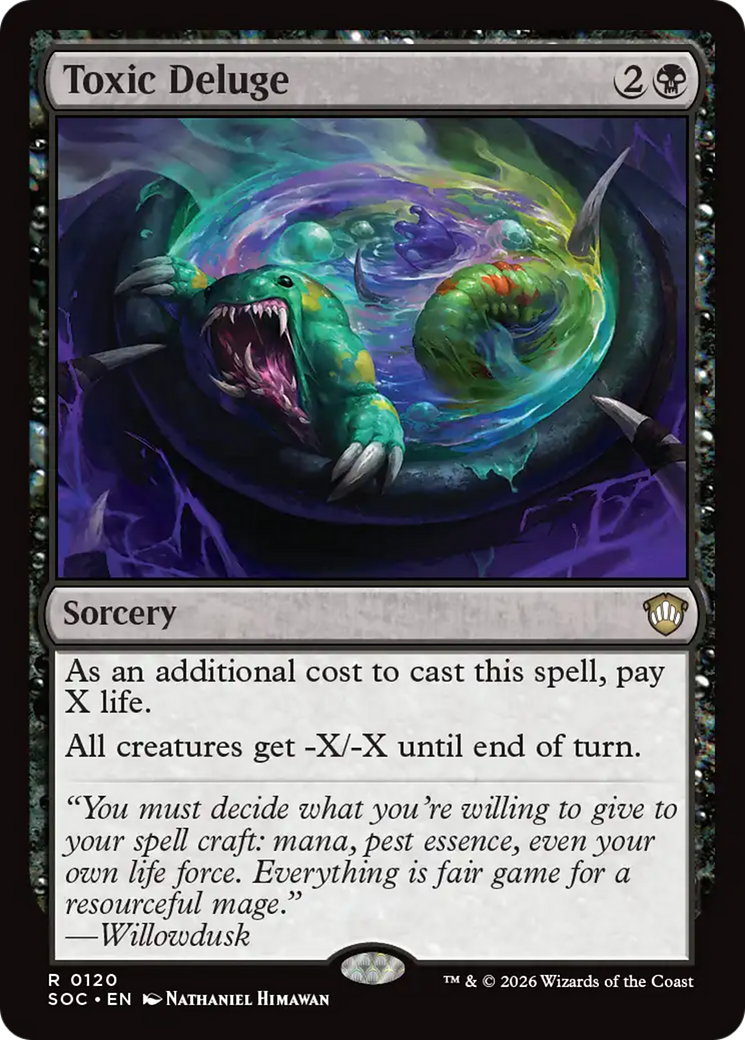 Toxic Deluge [Secrets of Strixhaven Commander] | Total Play