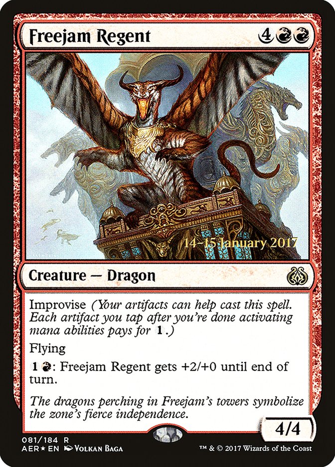 Freejam Regent [Aether Revolt Prerelease Promos] | Total Play