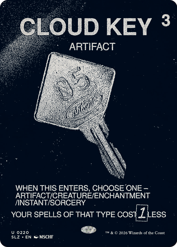Cloud Key (0220) [Secret Lair x MSCHF: The Zeta Set] | Total Play
