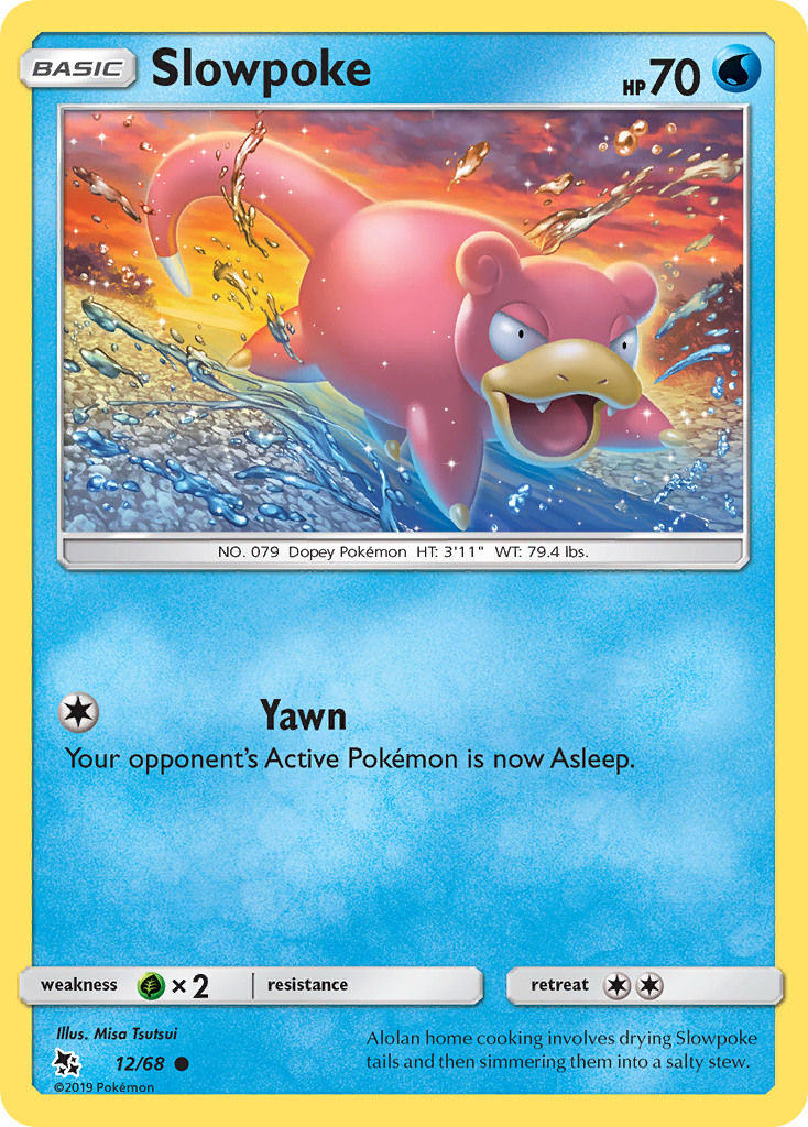 Slowpoke (12/68) [Sun & Moon: Hidden Fates] | Total Play