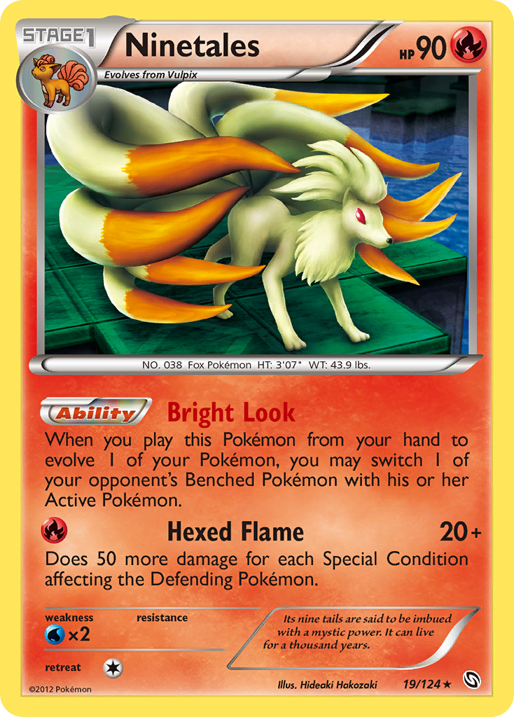 Ninetales (19/124) [Black & White: Dragons Exalted] | Total Play