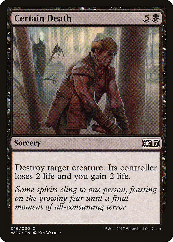 Certain Death [Welcome Deck 2017] | Total Play