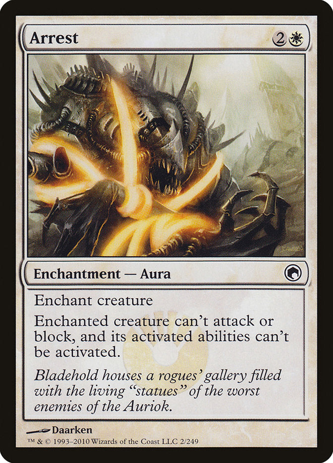 Arrest [Scars of Mirrodin] | Total Play