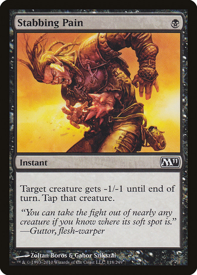 Stabbing Pain [Magic 2011] | Total Play