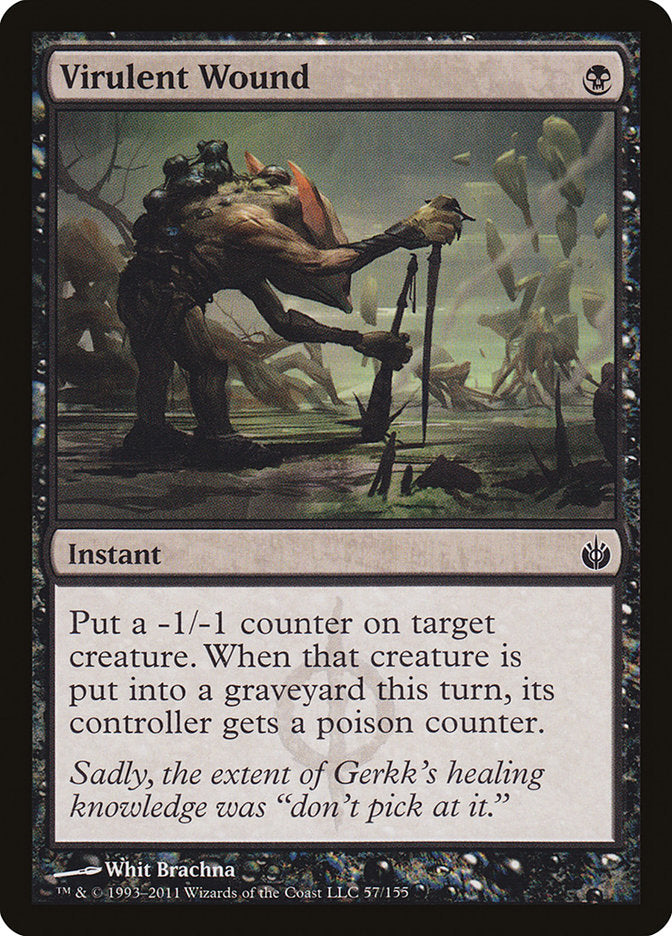 Virulent Wound [Mirrodin Besieged] | Total Play
