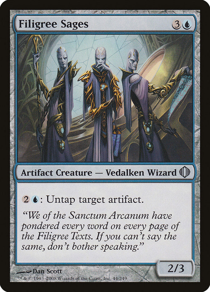 Filigree Sages [Shards of Alara] | Total Play